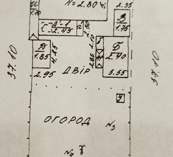 Продаётся 1-этажный дом, 56 м²