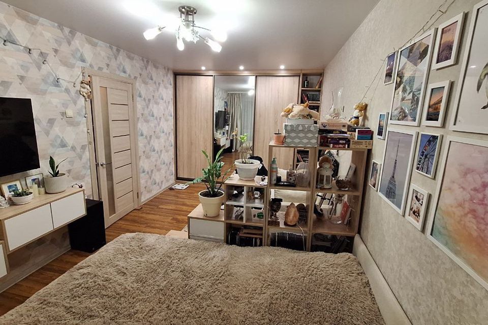 Продаётся 1-комнатная квартира, 33.4 м²