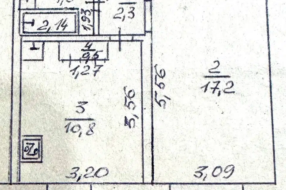 Продаётся 1-комнатная квартира, 35 м²