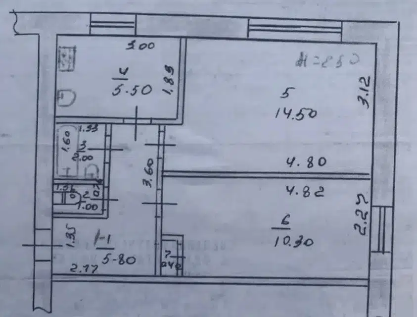 Продаётся 2-комнатная квартира, 40 м²