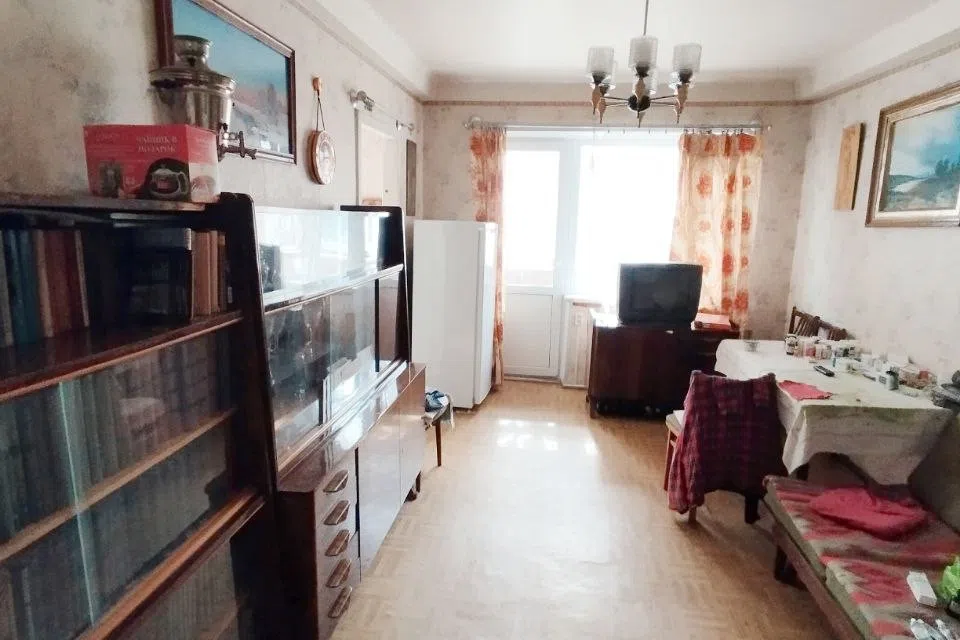 Продаётся 3-комнатная квартира, 55 м²