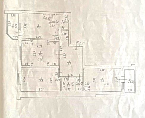 Продаётся 3-комнатная квартира, 81.9 м²