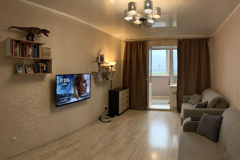Продаётся 1-комнатная квартира, 39.8 м²