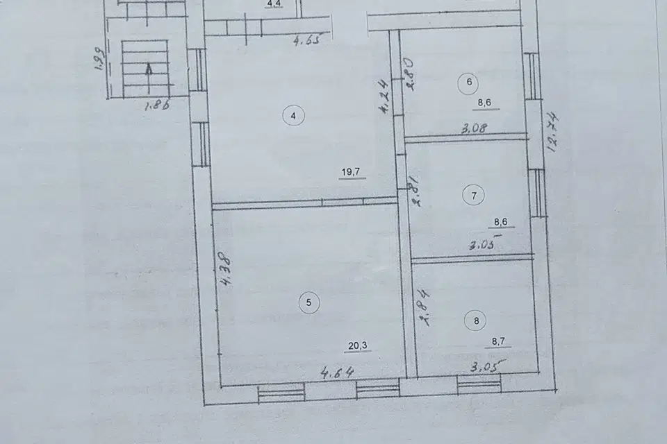 Продаётся 2-этажный дом, 182 м²