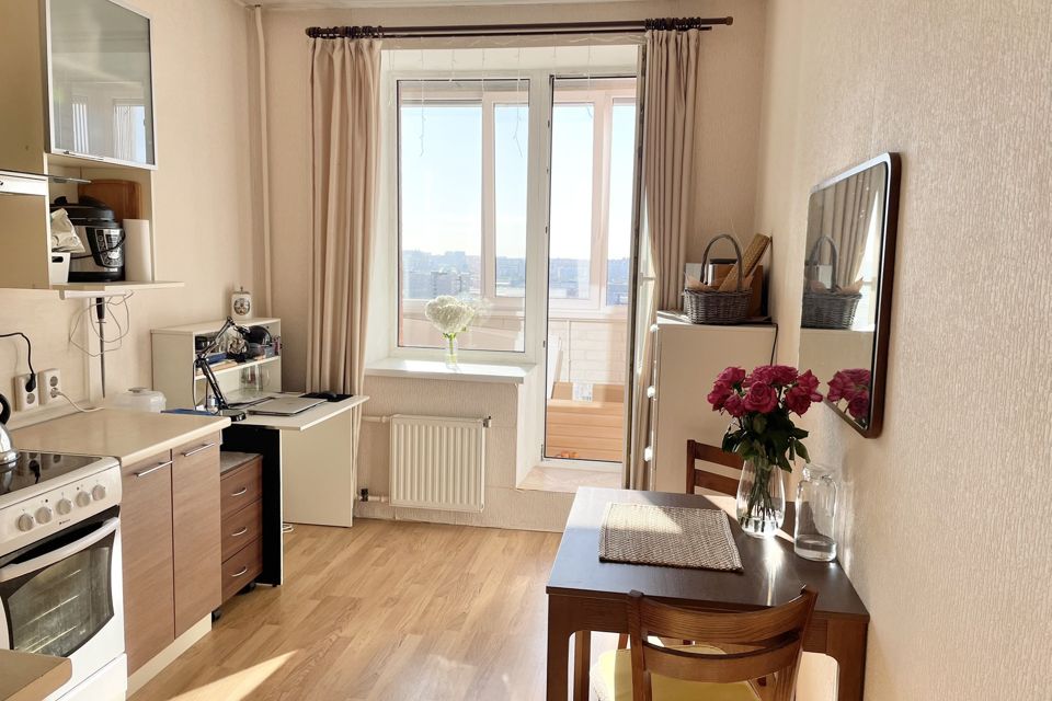 Продаётся 1-комнатная квартира, 41 м²