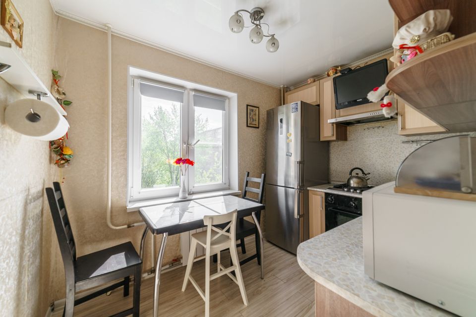 Продаётся 3-комнатная квартира, 54.7 м²
