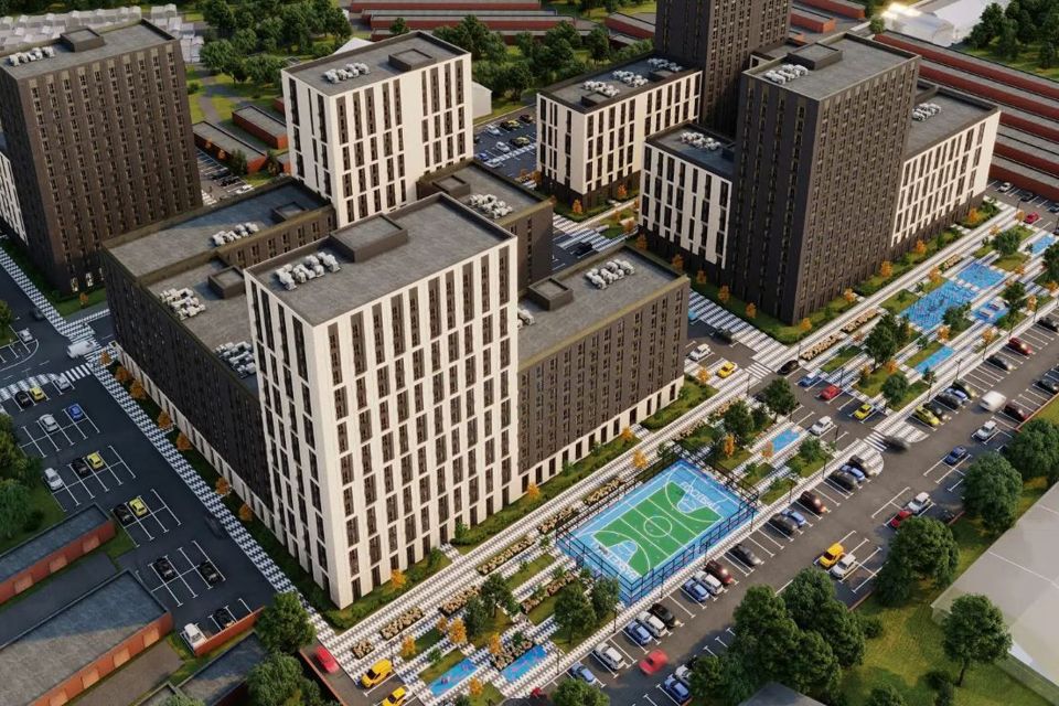 Продаётся 1-комнатная квартира, 42.5 м²