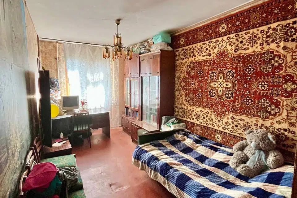 Продаётся 3-комнатная квартира, 59.4 м²