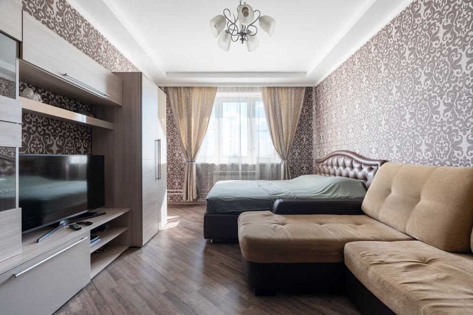 Продаётся 1-комнатная квартира, 45.5 м²
