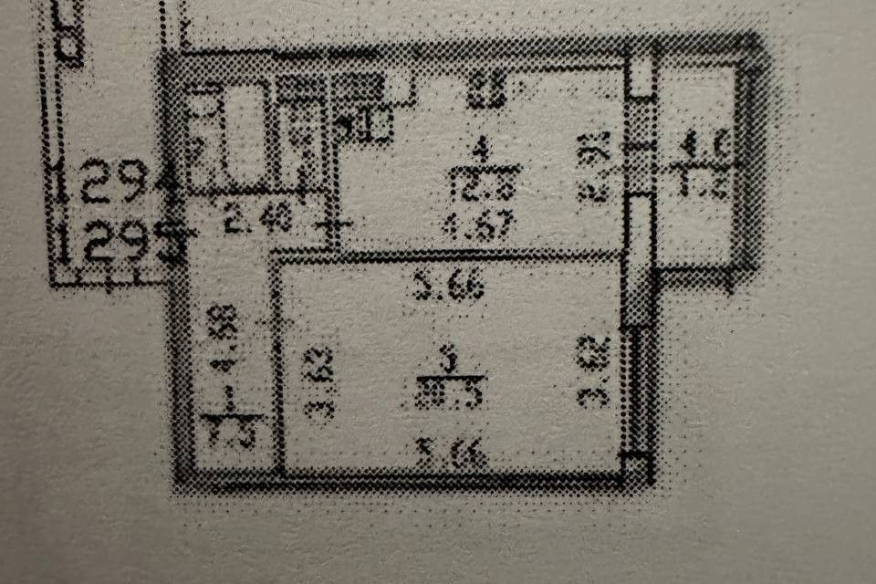 Продаётся 1-комнатная квартира, 44.2 м²