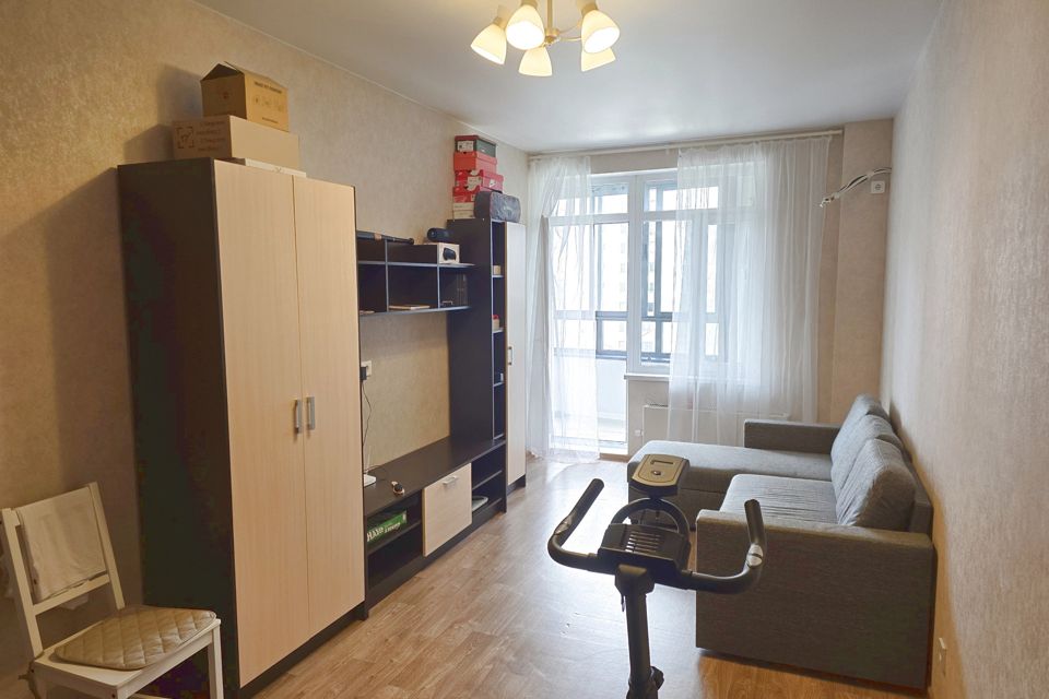 Продаётся 1-комнатная квартира, 43.6 м²