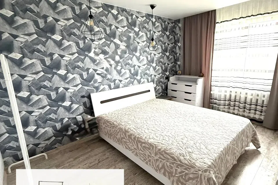 Продаётся 3-комнатная квартира, 58.2 м²