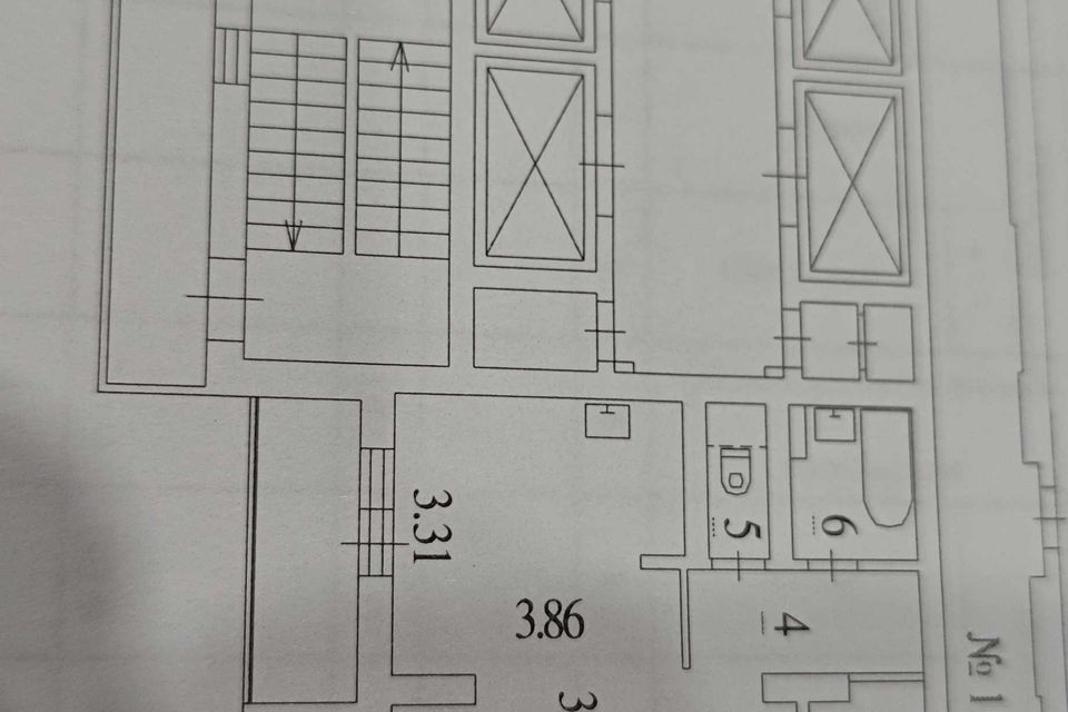 Продаётся 2-комнатная квартира, 63.7 м²