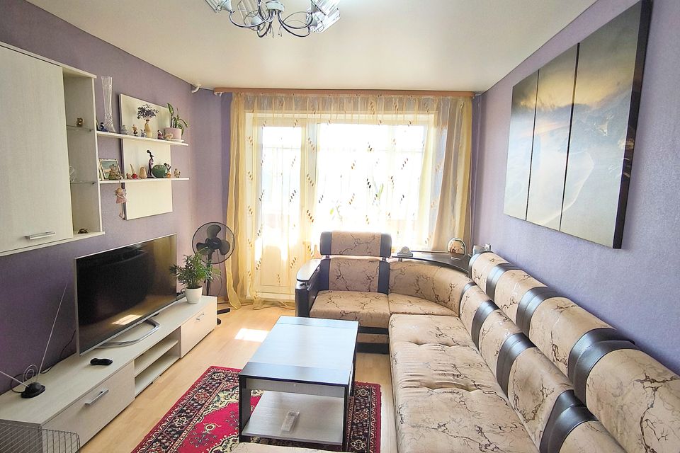 Продаётся 3-комнатная квартира, 60.6 м²