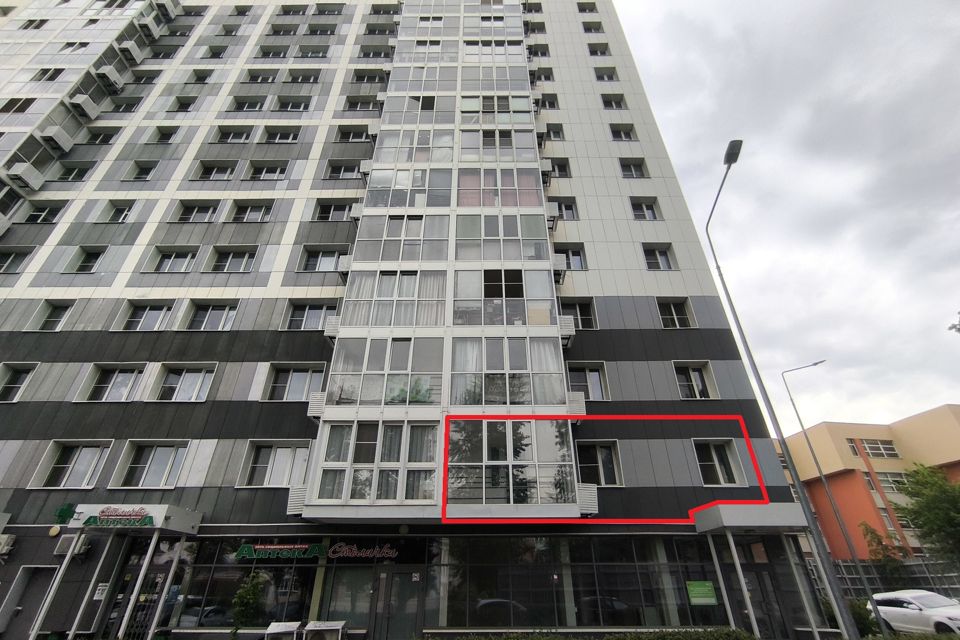 Продаётся 2-комнатная квартира, 55.8 м²