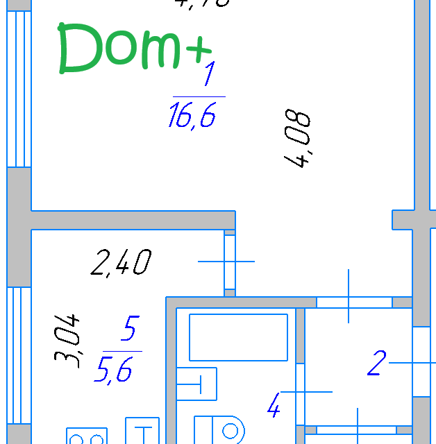 Продаётся 1-комнатная квартира, 30 м²