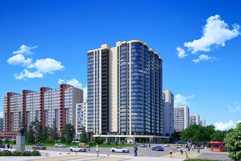 Продаётся 2-комнатная квартира, 52.6 м²