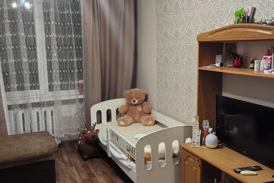 Продаётся 3-комнатная квартира, 59.1 м²
