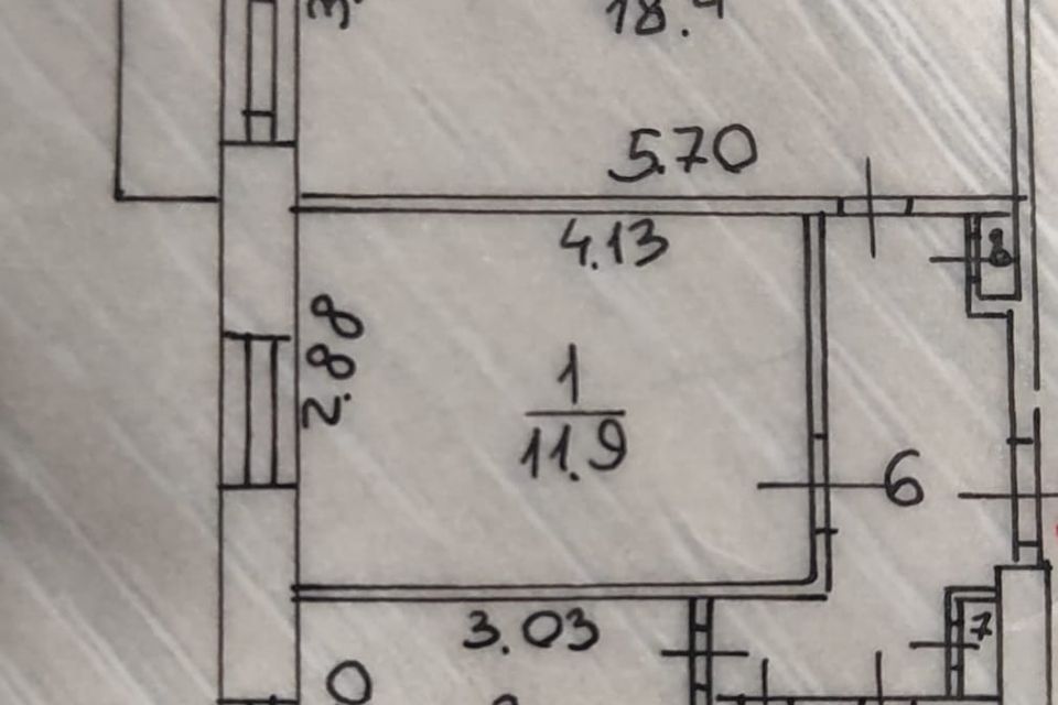 Продаётся 2-комнатная квартира, 47.2 м²