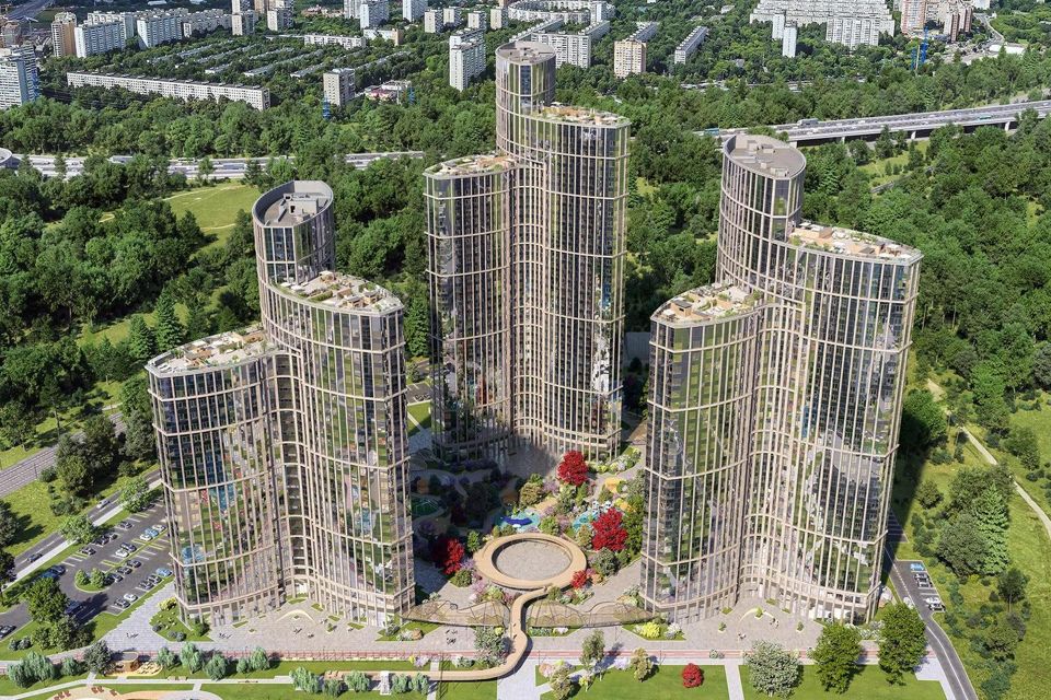 Продаётся 1-комнатная квартира, 43.1 м²