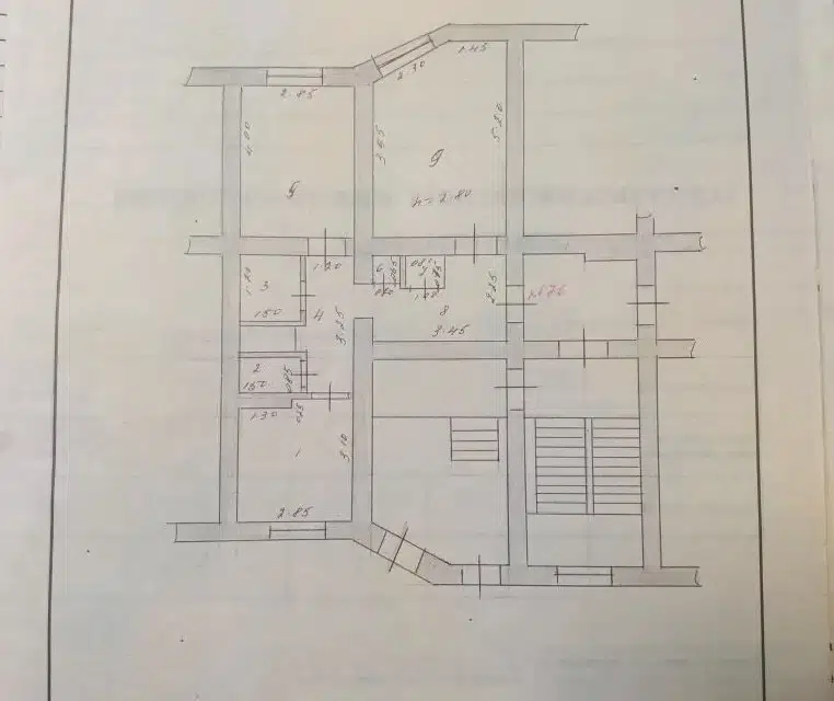 Продаётся 2-комнатная квартира, 52.2 м²