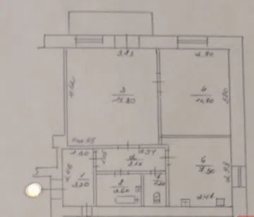 Продаётся 2-комнатная квартира, 45 м²