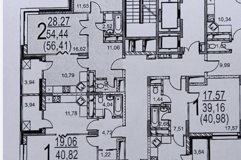 Продаётся 2-комнатная квартира, 56 м²