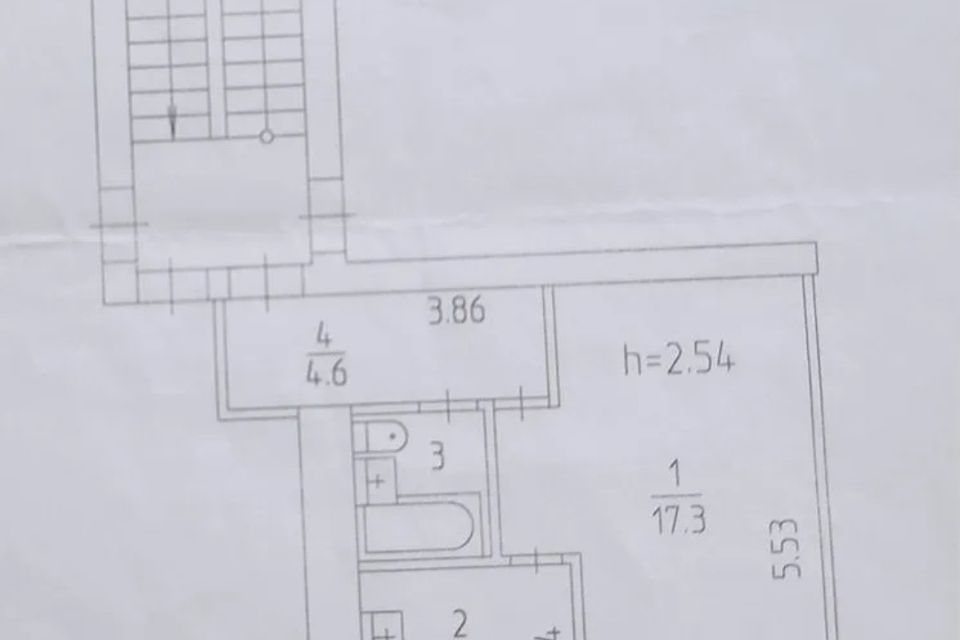 Продаётся 1-комнатная квартира, 30.8 м²