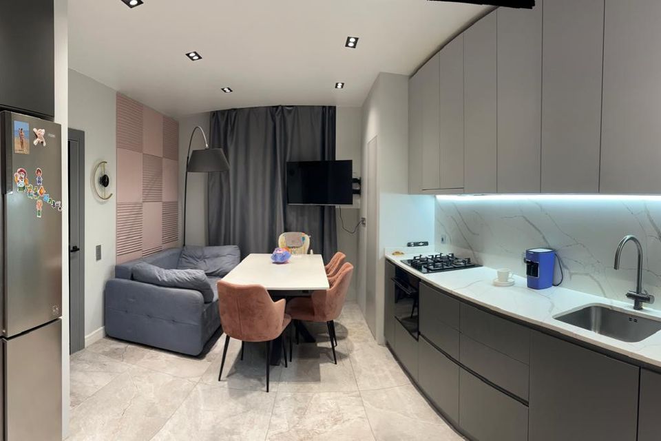 Продаётся 2-комнатная квартира, 59.6 м²