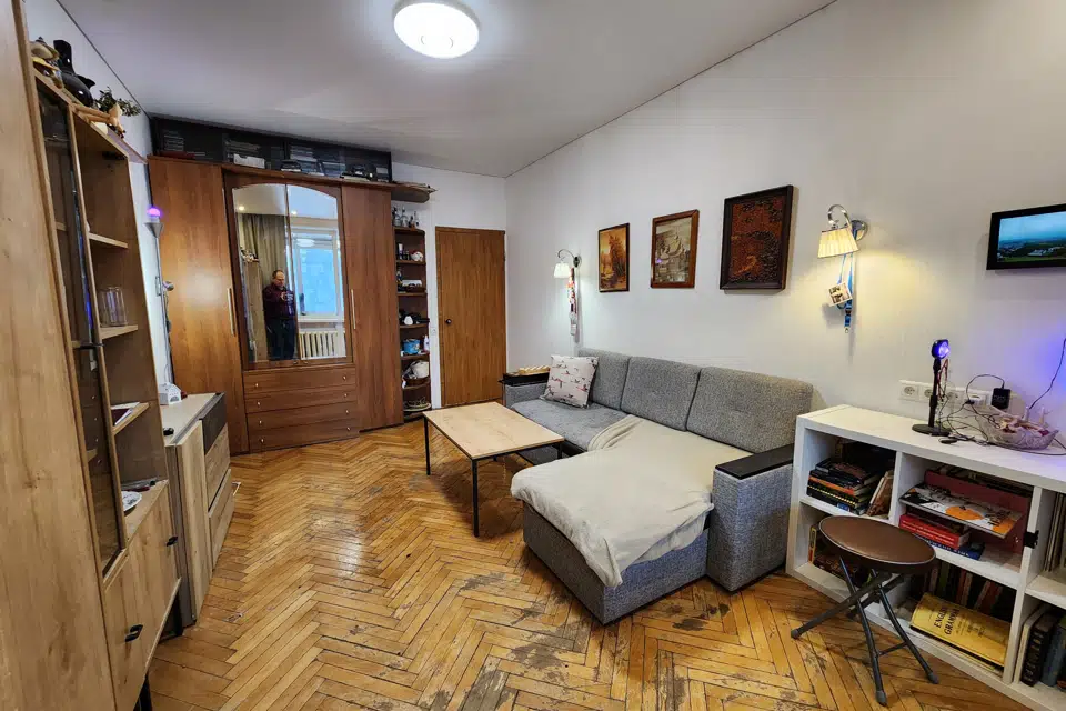 Продаётся 1-комнатная квартира, 39.3 м²