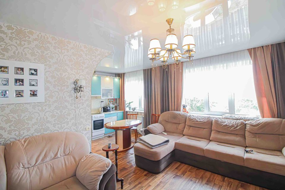 Продаётся 3-комнатная квартира, 66.2 м²