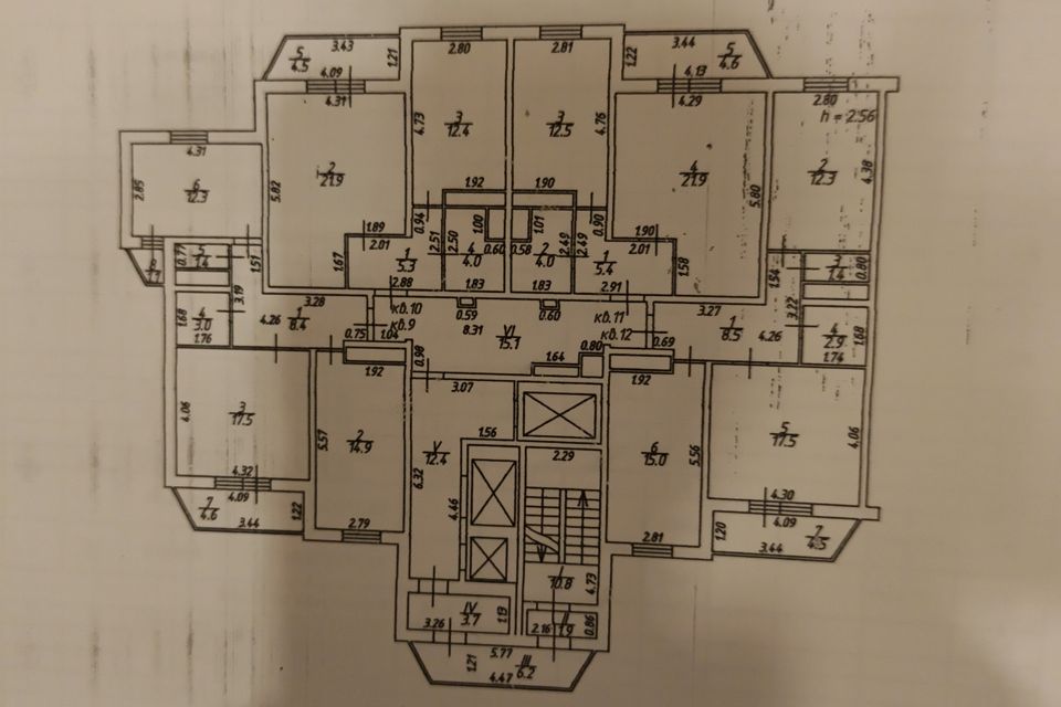 Продаётся 1-комнатная квартира, 43.6 м²