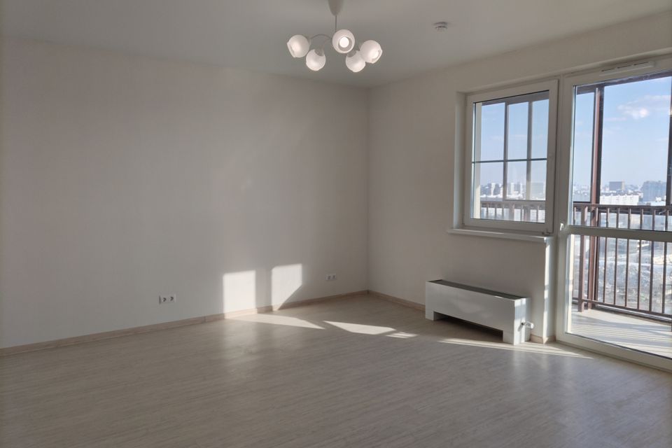 Продаётся 1-комнатная квартира, 45.6 м²