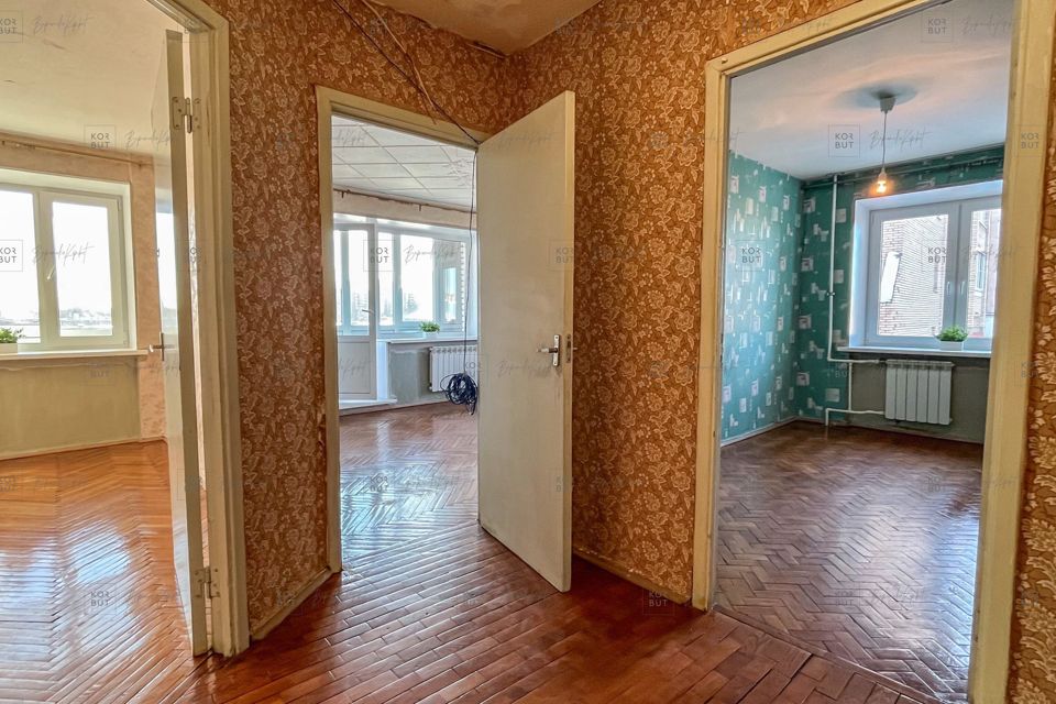 Продаётся 3-комнатная квартира, 63.2 м²