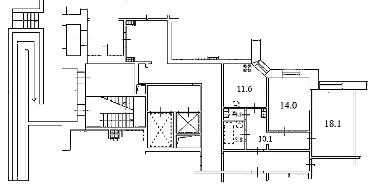 Продаётся 2-комнатная квартира, 58.8 м²