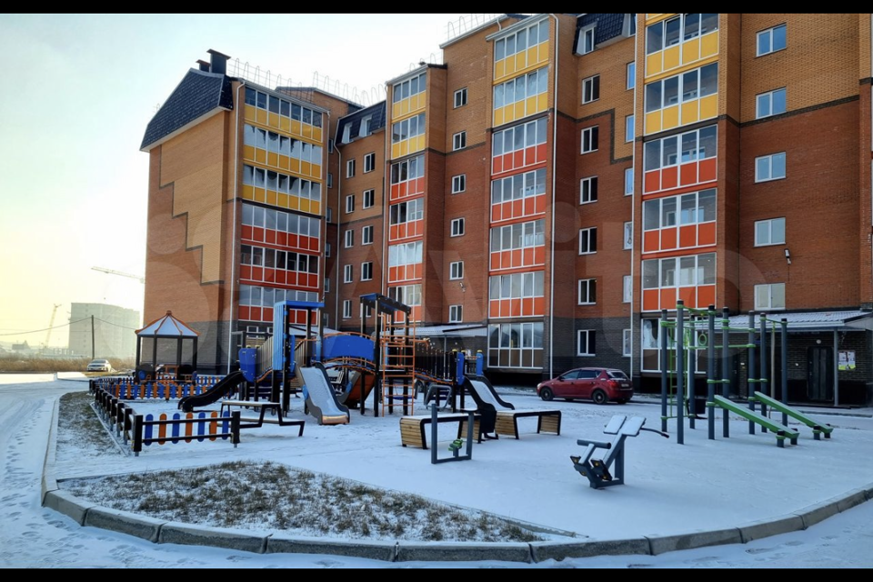 Продаётся 2-комнатная квартира, 60.6 м²