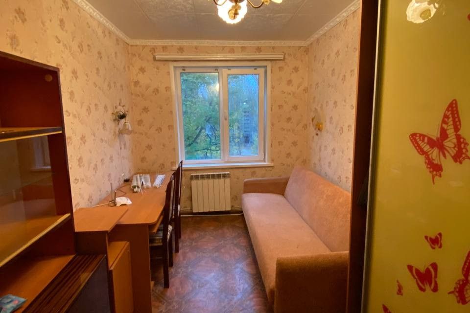 Продаётся 3-комнатная квартира, 62.3 м²