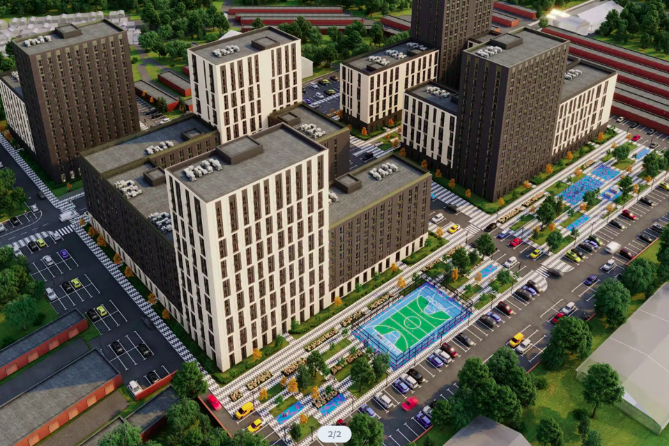 Продаётся 2-комнатная квартира, 61 м²