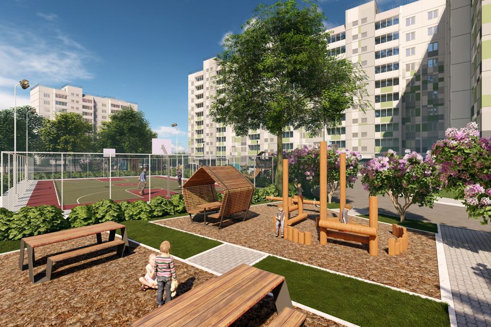 Продаётся 3-комнатная квартира, 67.82 м²