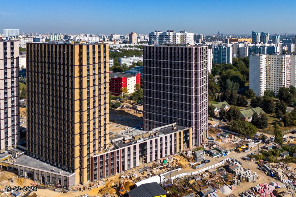 Продаётся 1-комнатная квартира, 40.4 м²