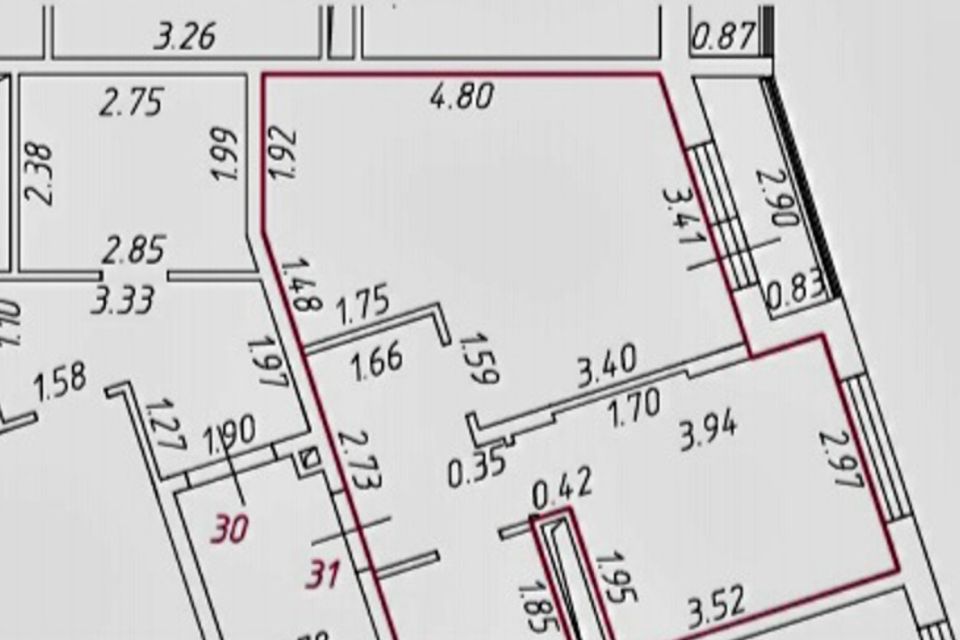 Продаётся 1-комнатная квартира, 38.2 м²