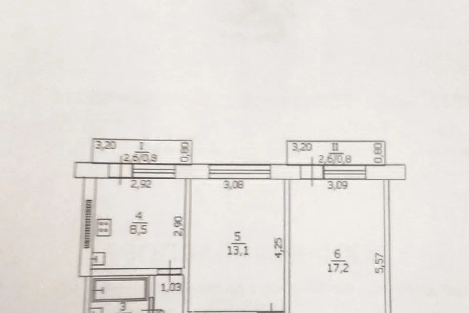 Продаётся 2-комнатная квартира, 52 м²