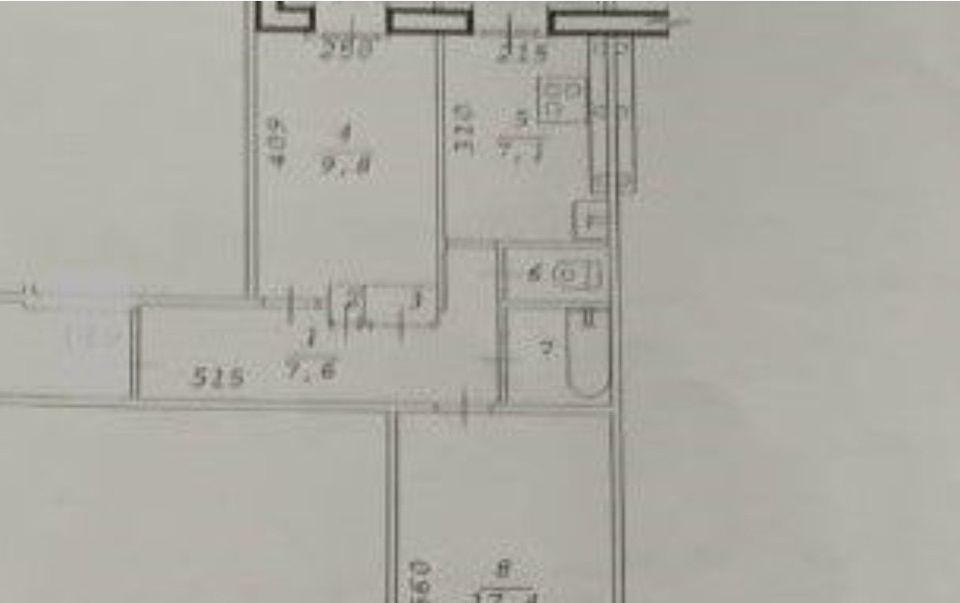 Сдаётся 2-комнатная квартира, 46.6 м²