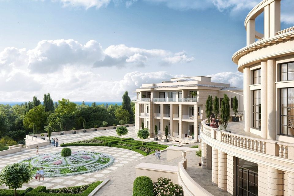 Grand royal виноградная ул 14 фото Купить Элитные Апартаменты в Горнолыжном курорте Горки Городе (Сочи) - предложен