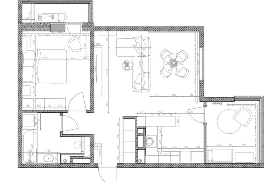 Продаётся 2-комнатная квартира, 57.8 м²
