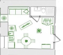 Продаётся комната в 1-комн. квартире, 18.5 м²