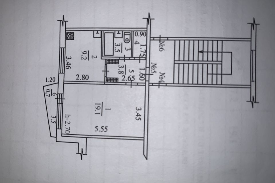 Продаётся 1-комнатная квартира, 37.2 м²