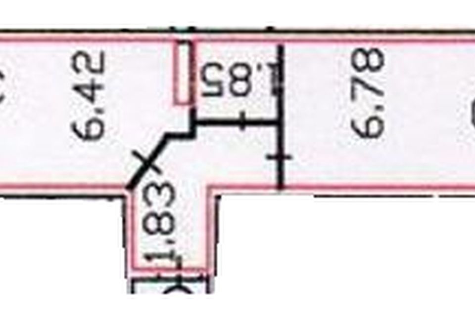 Продаётся 2-комнатная квартира, 57 м²