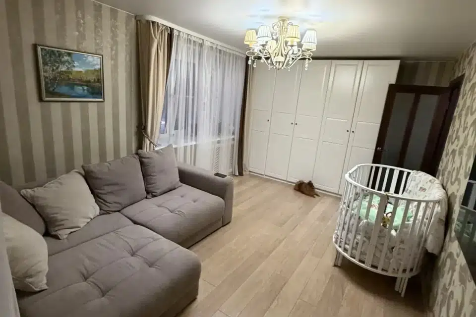 Продаётся 2-комнатная квартира, 51.2 м²