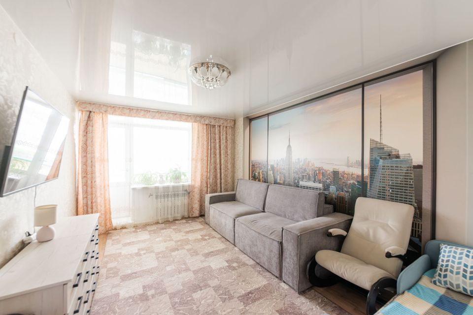 Продаётся 3-комнатная квартира, 56.1 м²